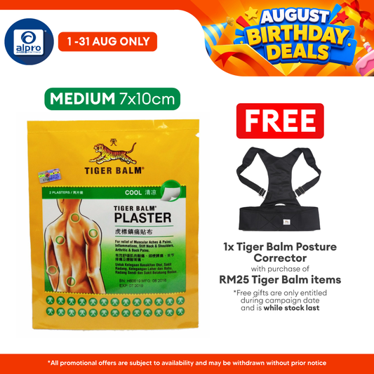Tiger Balm Plaster Cool 7cmx10cm 2s Tiger Balm