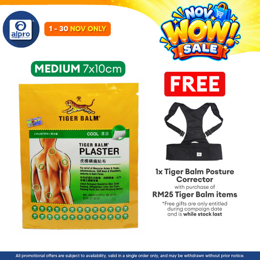 Tiger Balm Plaster Cool 7cmx10cm 2s