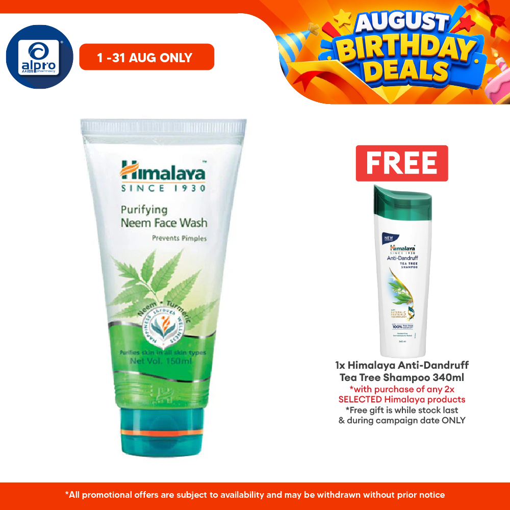 Himalaya Purifying Neem Face Wash 150ml Himalaya