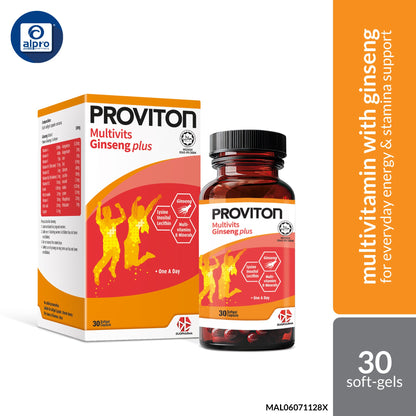 Proviton Multivitamins 30s | Daily Multivitamin & Ginseng Supplement