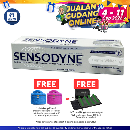 Sensodyne Gentle Whitening 100g | Restore Teeth to Natural Whiteness Sensodyne