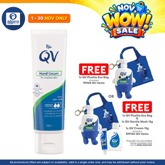 QV Hand Cream 50g | Moisture To Hands