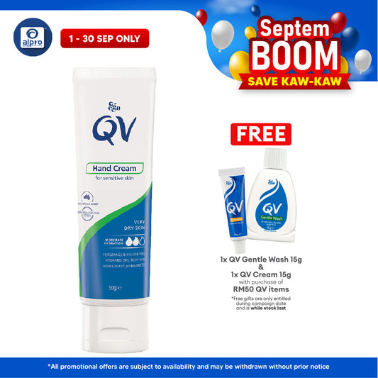 QV Hand Cream 50g | Moisture To Hands QV