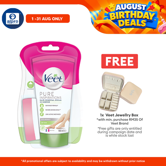 Veet In-Shower Hair Removal Dry CR 150ml Veet