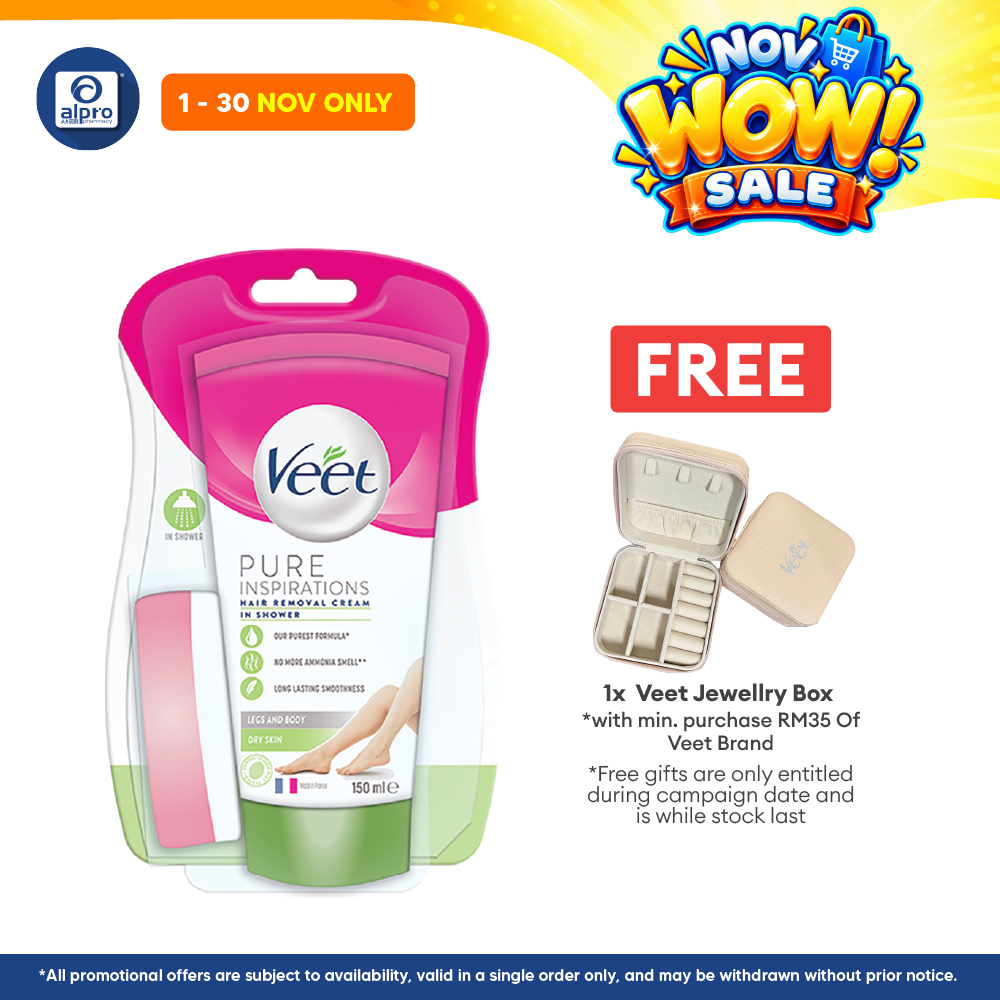 Veet In-Shower Hair Removal Dry CR 150ml