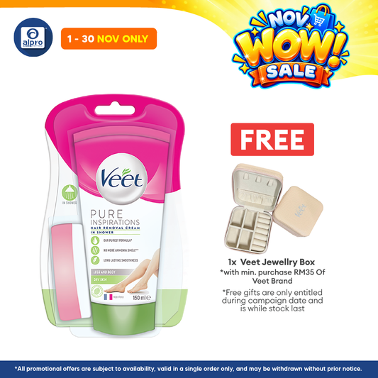 Veet In-Shower Hair Removal Dry CR 150ml