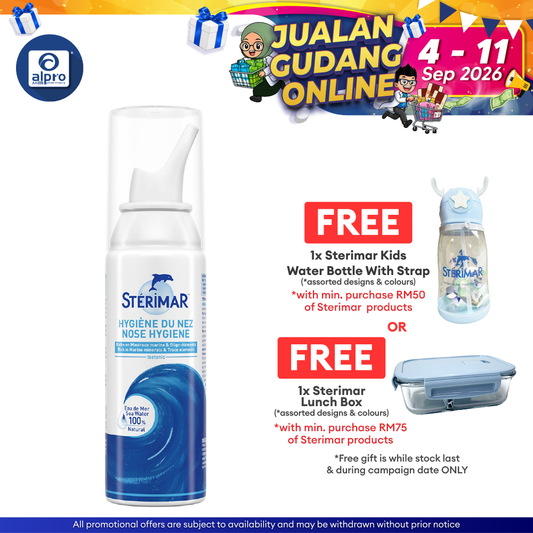 Sterimar Nose Hygiene & Comfort Isotonic Spray 100ml Sterimar