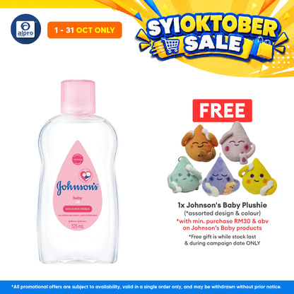 Johnsons Baby Oil 125ml