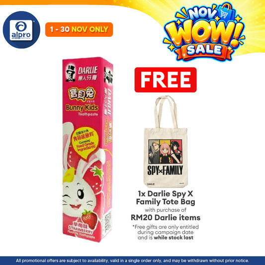 Darlie Bunny Kids Toothpaste (strawberry Flavor) 40g