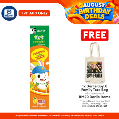 Darlie Bunny Kids Toothpaste (orange Flavor) 40g Darlie