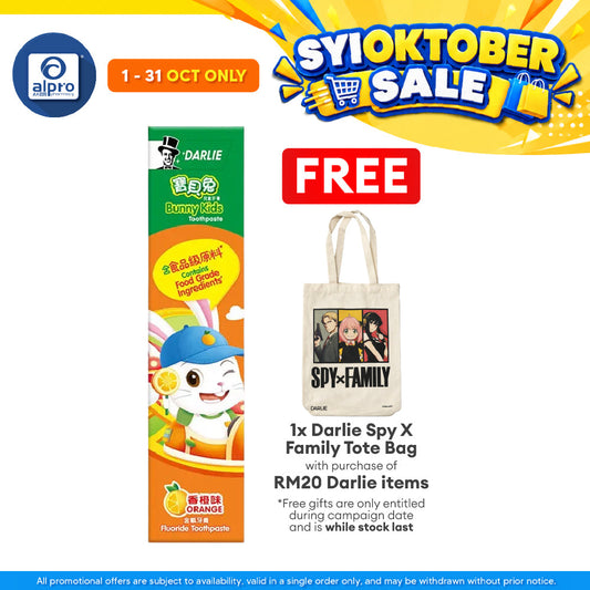 Darlie Bunny Kids Toothpaste (orange Flavor) 40g