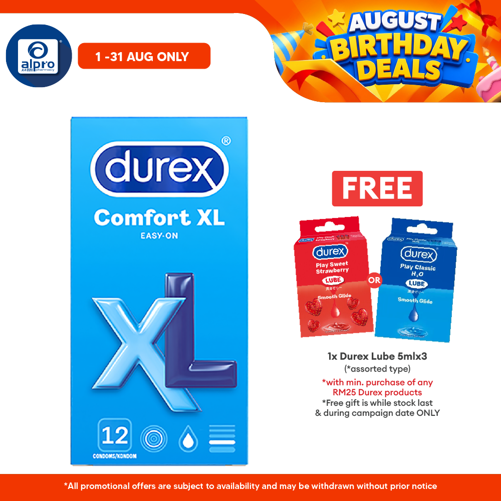 Durex Comfort Condom 12s Durex