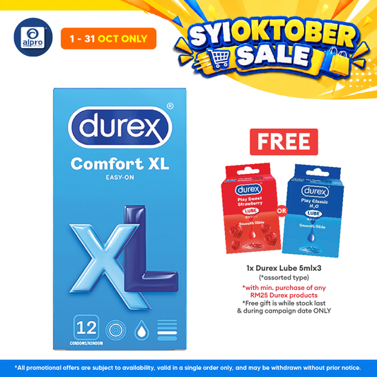 Durex Comfort Condom 12s