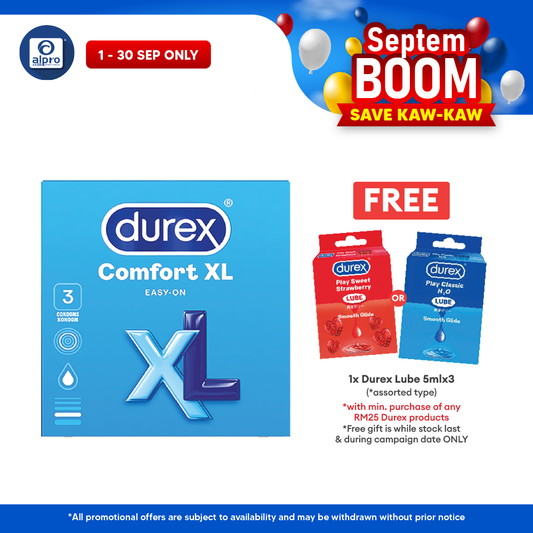 Durex Comfort Condoms (3's) Bonlife