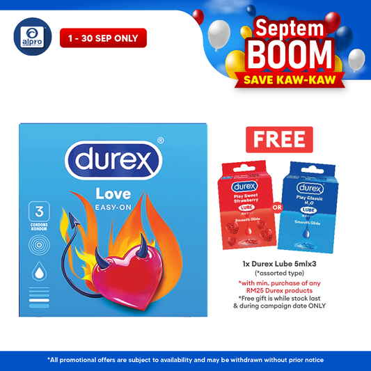 Durex Love Easy-on Condom 3s Bonlife