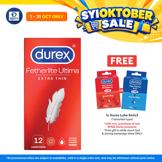 Durex Fetherlite Ultima (52mm) Condom 12s