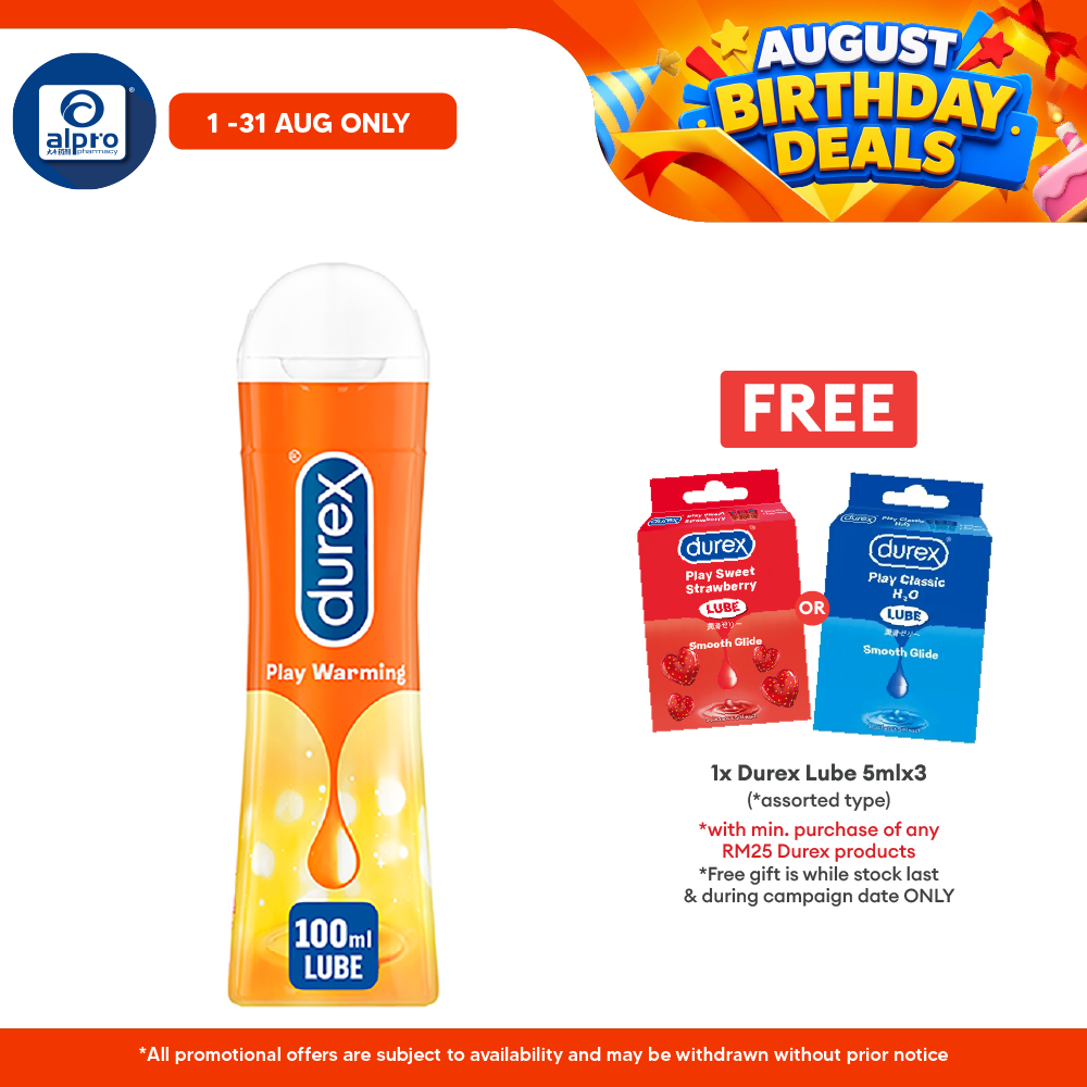 Durex Play Warming Lubricant (100ml) Bonlife