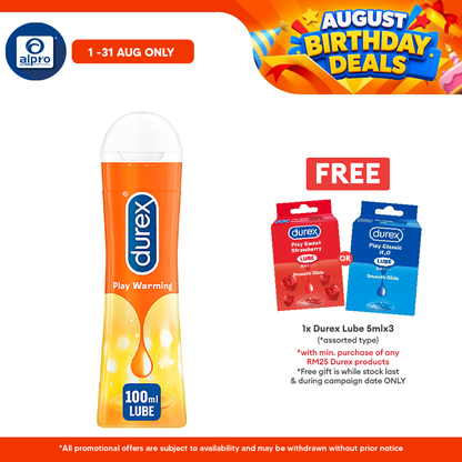 Durex Play Warming Lubricant (100ml) Bonlife