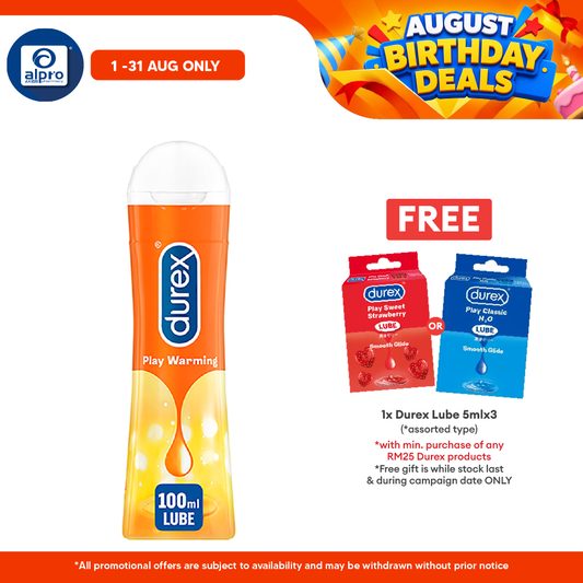 Durex Play Warming Lubricant (100ml) Bonlife
