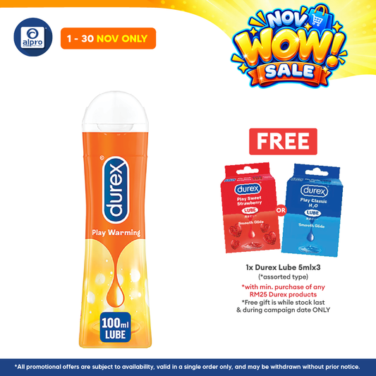 Durex Play Warming Lubricant (100ml)