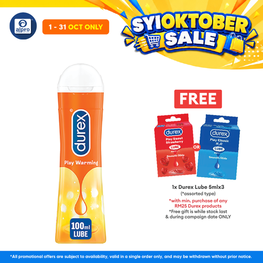 Durex Play Warming Lubricant (100ml)