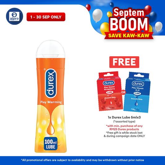 Durex Play Warming Lubricant (100ml) Bonlife