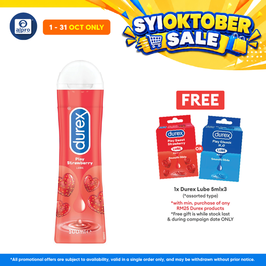 Durex Play Saucy Strawbeery Gel 100ml