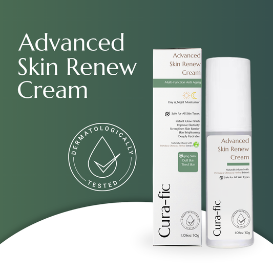 Cura-Fic Advanced Skin Renew Cream 30g | Powerful Anti-Aging Effect