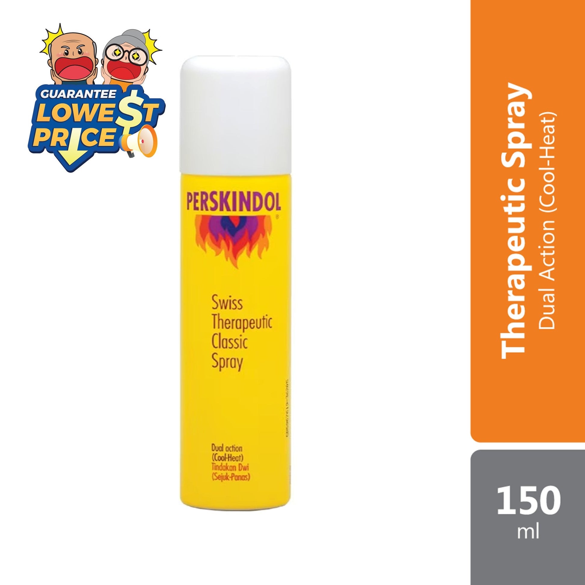 Perskindol Refreshing Spray 150ml | Relieve Pulled Muscle Perskindol