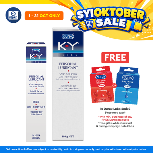 Durex K-y Jelly Lubricant 50g