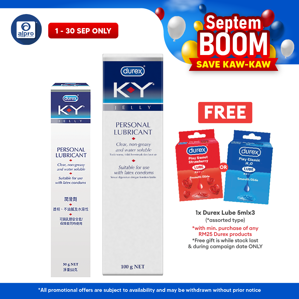 Durex K-y Jelly Lubricant 50g Bonlife