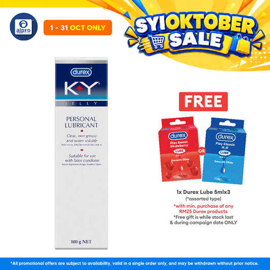 Durex K-y Jelly Lubricant 100g