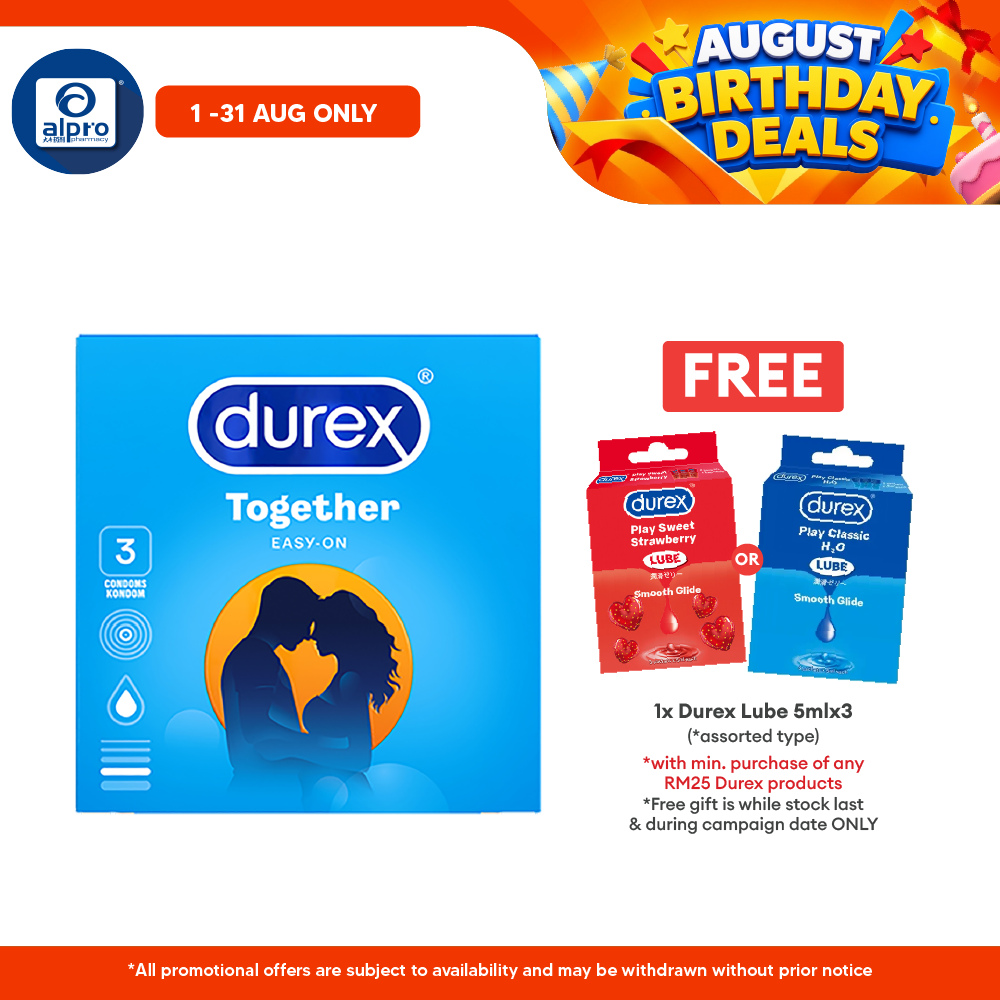 Durex Together Easy-On 3s Durex