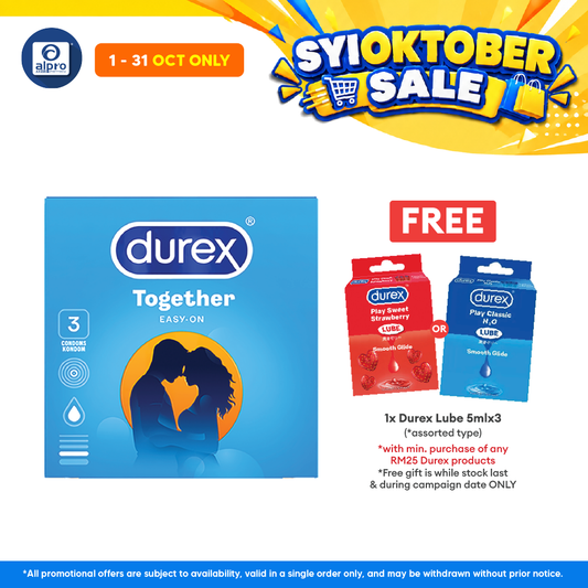Durex Together Easy-On 3s