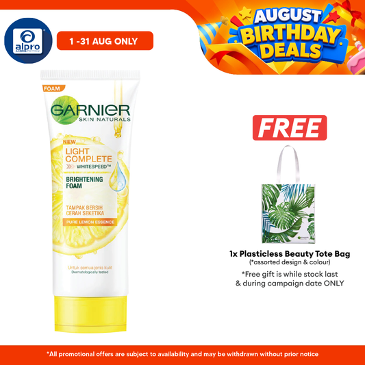 Garnier Bright Complete Vitamin C Face Wash (Foam) 100ml Garnier
