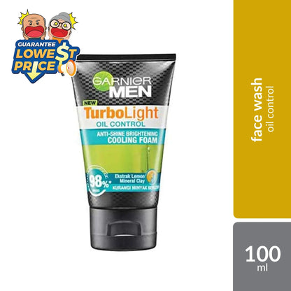 Garnier Men Turbolight Oil Cooling Foam 100ml Garnier