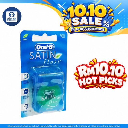 Oral B Satin Dental Floss 50m