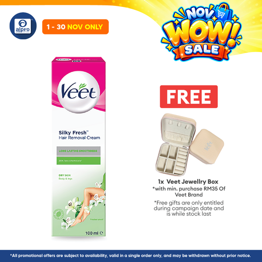 Veet Dry Skin Cream 100ml