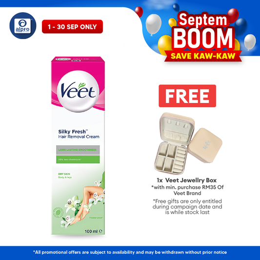 Veet Dry Skin Cream 100ml Veet
