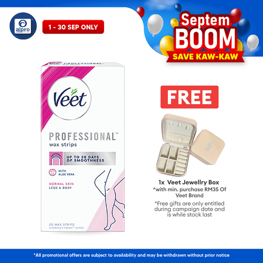 Veet Cold Wax Strip Legs Normal Skin 20s Veet