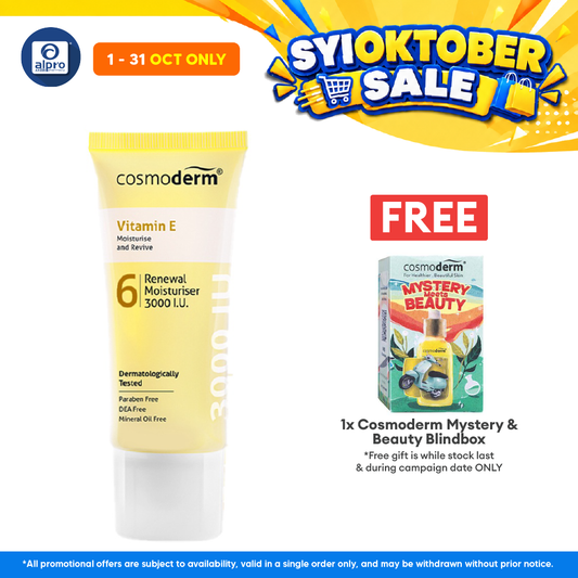 Cosmoderm Vitamin E Renewal Moisturizer 3000i.u. 50g