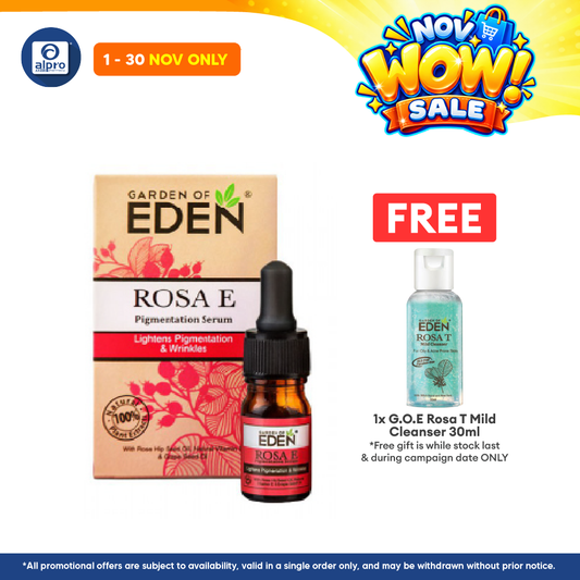 Garden Of Eden Rosa E Pigmentation Serum 5ml