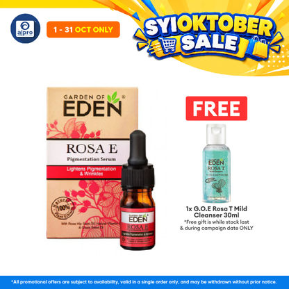 Garden Of Eden Rosa E Pigmentation Serum 5ml