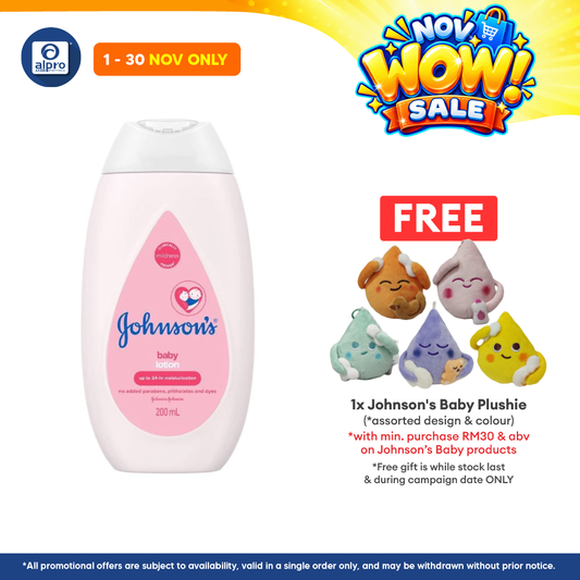 Johnsons Baby Lotion Pink 200ml | Protects and Moisturizes