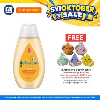 Johnsons Baby Shampoo 100ml (gold)