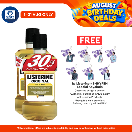 Listerine Original 750ml 2s | Breath Refresher Listerine