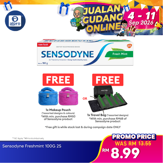 Sensodyne Freshmint 100g | Build Protection Against Sensitivity Sensodyne
