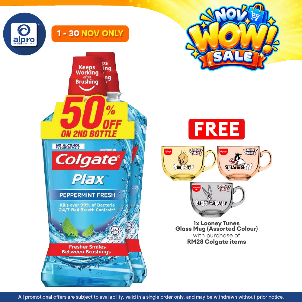 Colgate Plax Peppermint 750ml 2s