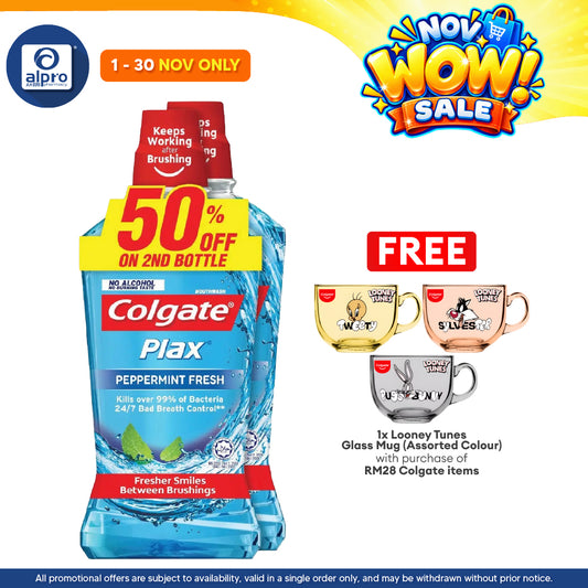 Colgate Plax Peppermint 750ml 2s