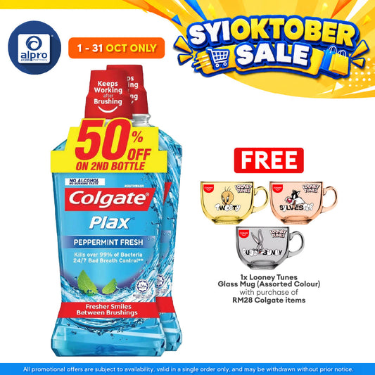 Colgate Plax Peppermint 750ml 2s